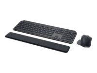 Logitech MX Keys Combo for Business - sats med tangentbord och mus - QWERTY - schweizisk - grafit