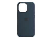 Apple - Baksidesskydd för mobiltelefon - med MagSafe - silikon - avgrundsblå - för iPhone 13 Pro