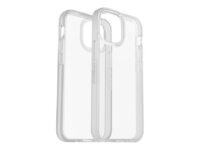 OtterBox React Series - Baksidesskydd för mobiltelefon - polyuretan, polykarbonat - klar - för Apple iPhone 13 mini