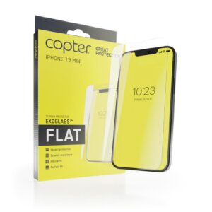 Copter Exoglass Flat - Skärmskydd för mobiltelefon - glas - för Apple iPhone 13 mini