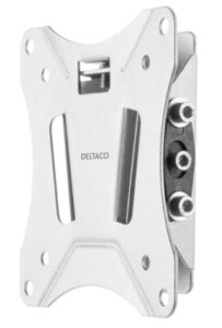 DELTACO Office - Monteringssats (väggfäste) - lutningsbar - för surfplatta - compact - vit