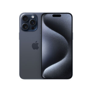 Apple iPhone 15 Pro Max - 5G smartphone - dual-SIM / Internminne 1 TB - OLED-skärm - 6.7" - 2796 x 1290 pixels (120 Hz) - 3 st. bakre kameror 48 MP, 12 MP, 12 MP - front camera 12 MP - blått titan