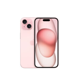 Apple iPhone 15 - 5G smartphone - dual-SIM / Internminne 512 GB - OLED-skärm - 6.1" - 2556 x 1179 pixlar - 2 bakre kameror 48 MP, 12 MP - front camera 12 MP - rosa