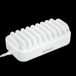DELTACO laddningsstation - USB, 24 pin USB-C - 120 Watt