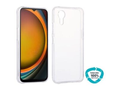 Tolerate GRS - Baksidesskydd för mobiltelefon - termoplastisk polyuretan (TPU) - transparent - för Samsung Galaxy XCover7