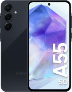 Samsung Galaxy A55 - Enterprise Edition - midnattsblå - 5G pekskärmsmobil - 128 GB - GSM