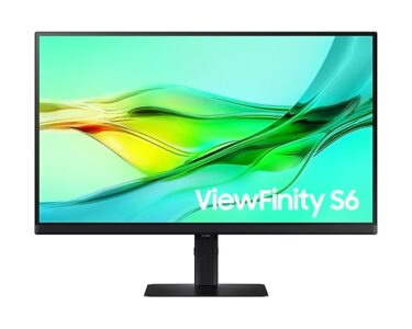 Samsung ViewFinity S6 S24D604UEU - S60UD Series - LED-skärm - QHD - 24" - HDR