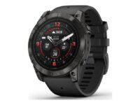 Garmin epix Pro Sapphire Edition 2a generation - titanium carbon gray DLC - Ja smart klocka med band - svart - 32 GB