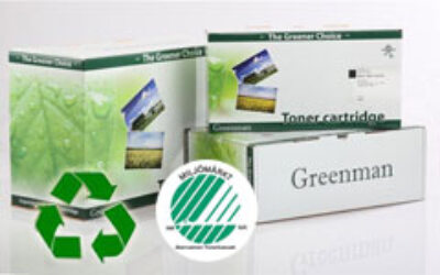 Greenman - gul - kompatibel - tonerkassett
