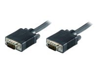 MicroConnect - VGA-kabel - HD-15 (VGA) (hane) till HD-15 (VGA) (hane) - 20 m - svart