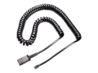Poly - Kabel för hörlursförstärkare - Snabburkoppling till modulär kontakt för headsetförstärkare - 3 m - för Cisco IP Phone 78XX, 88XX; Unified IP Phone 6945, 79XX, 89XX; Entera USB HW111, HW121