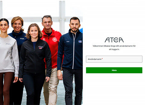 Ny inlogging och användarhantering