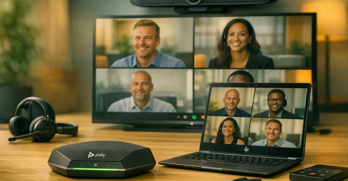 Hybridmöten med HP och Poly