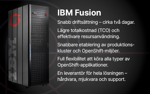 IBM Fusion - lokalt datacenter