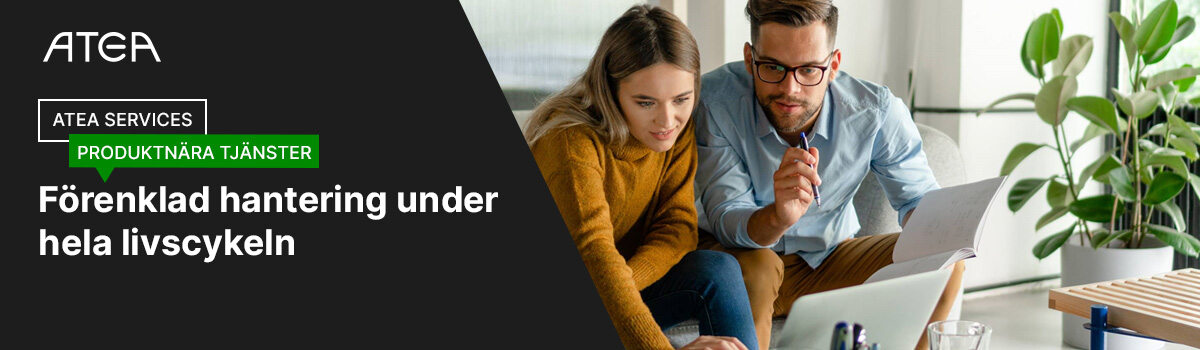 Ateas produktnära tjänster förenklar hanteringen under hela livscykeln | Atea eShop