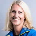 Cecilia Lindhagen, affärsområdeschef, flexibel arbetsplats