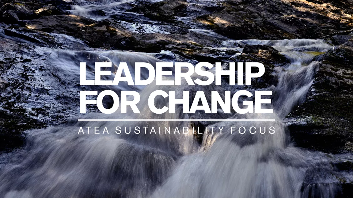 Leadership for change - Atea Sustainability Focus