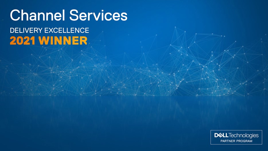 Dell Technologies - Channel Services winner 2021