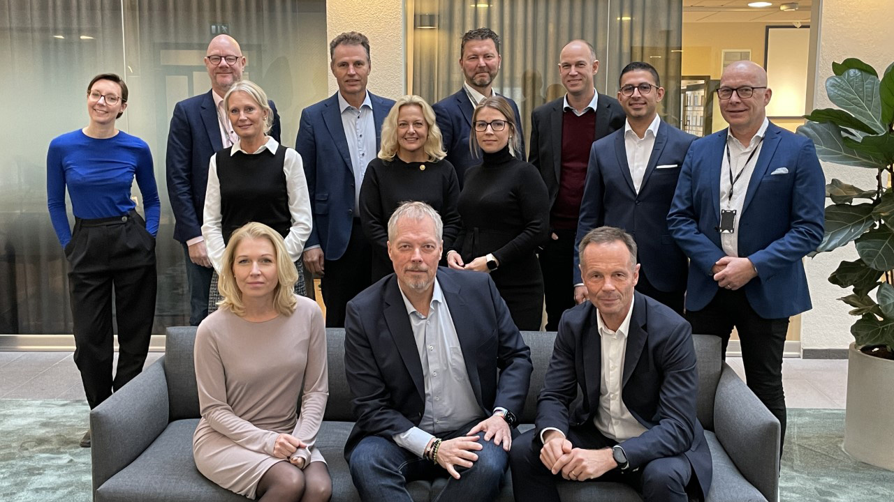 Representanter från Cisco och Atea