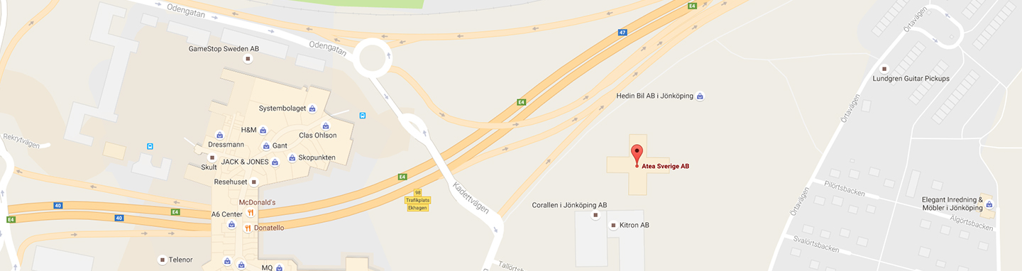 Hitta till vårt kontor i Jönköping