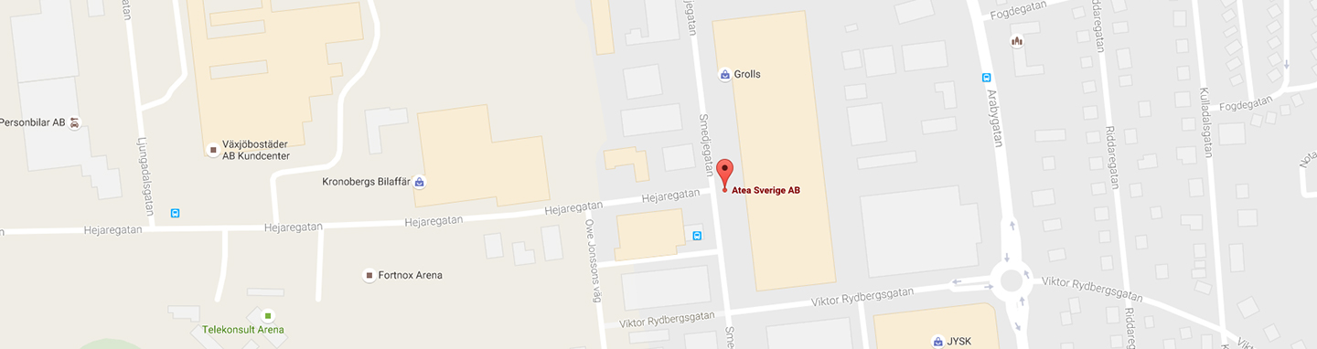 Hitta till vårt kontor i Ljungby