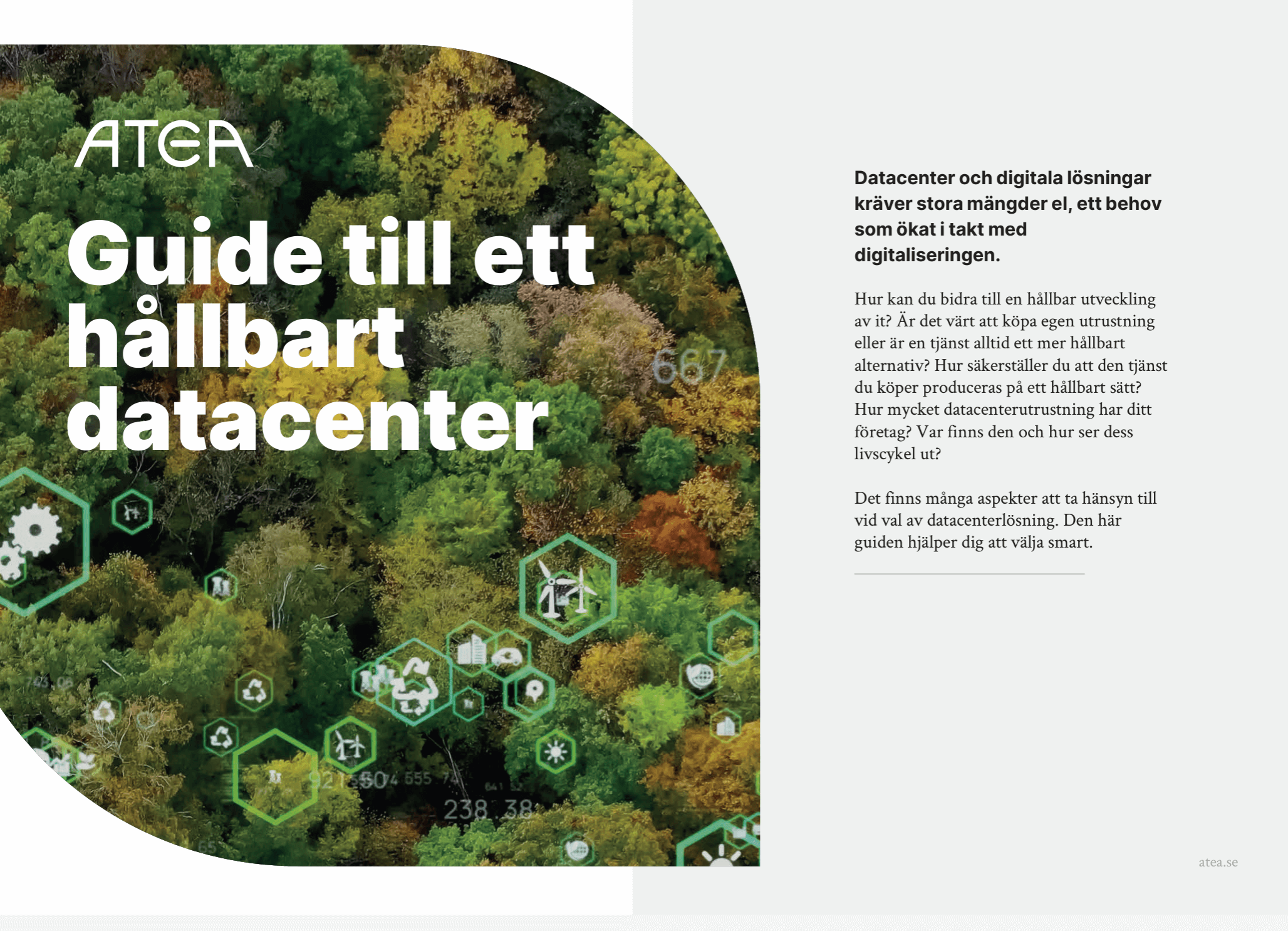 Guide hållbart datacenter Atea 