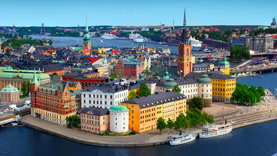 Stadsbild från Stockholm