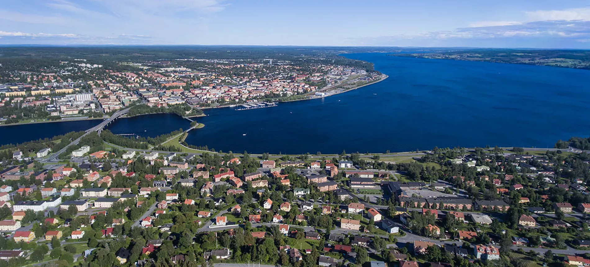 Stadsbild från Östersund