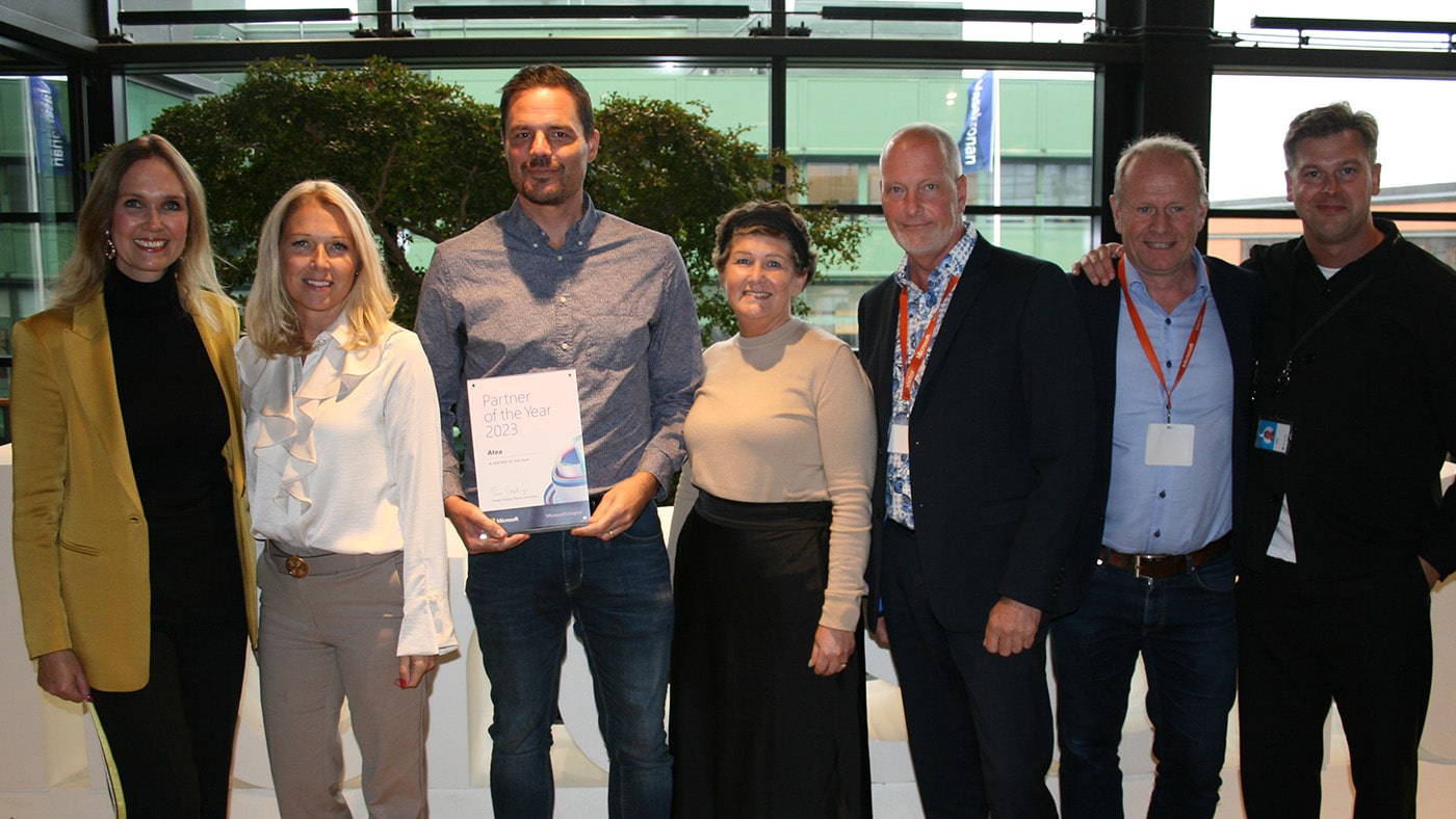 	Microsoft Sverige utser Atea till Årets AI Partner 2023