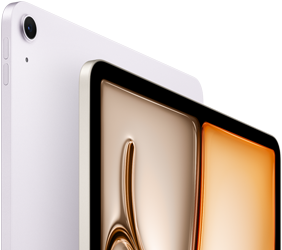 Framsidan och baksidan av iPad Air