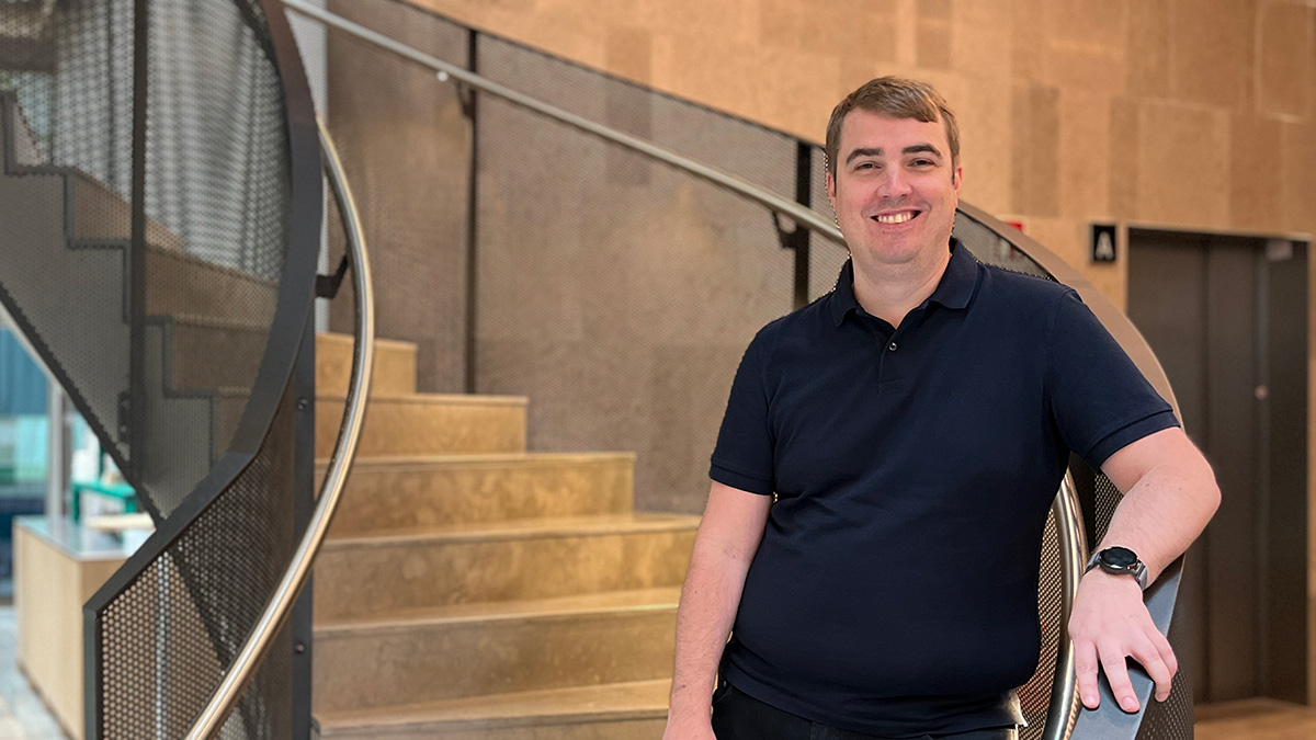 Simon Lindén, lösningsspecialist inom Hybrid Platforms på Atea