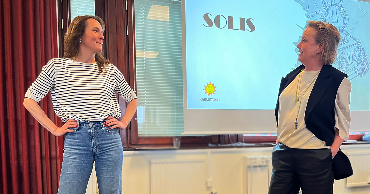 Ai Hackaton Karlstads kommun två personer