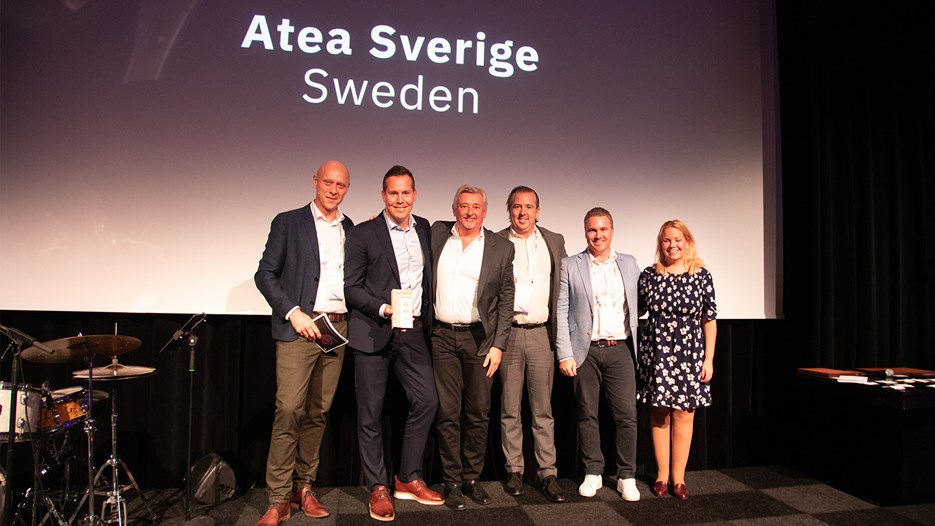 Atea Sverige prisas som IBM Partner of the Year