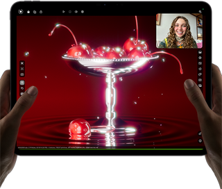 iPad Pro visar ett avancerat spel som spelas i Shareplay