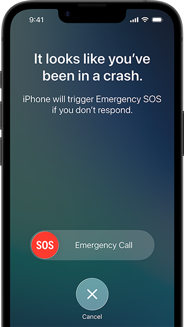 Funktionen Meddelanden via satellit används