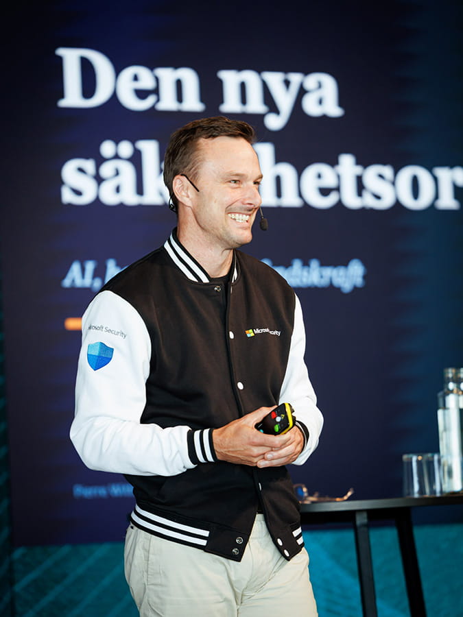 Pierre Wittlock, Go-To-Market Security Sverige på Microsoft.