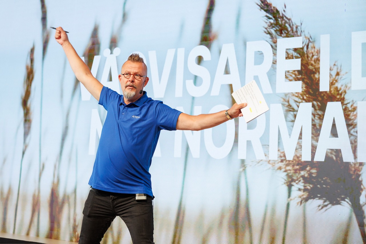 Invigning av Atea Bootcamp 2025 med Magnus Sallbring.