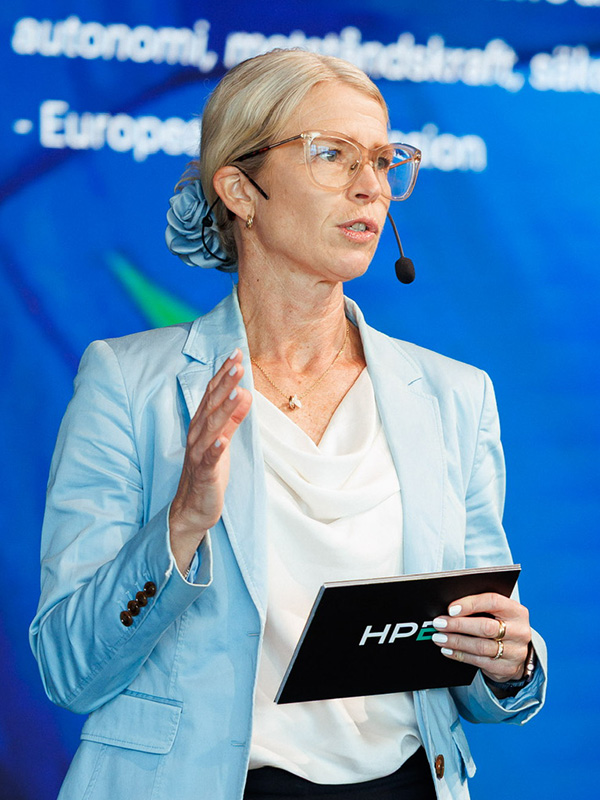 Linda Swärd, vd för HPE Sverige